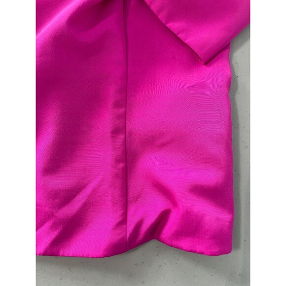 Express Top Size 4 Strapless Bow Corset Tube Hot Pink Bow Feminine Holiday - Picture 10 of 11